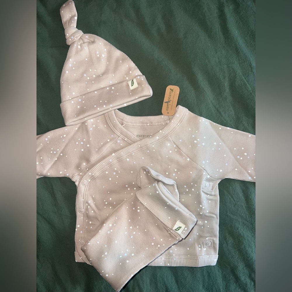 ‼️NWT: Organic Cotton Gender Neutral Matching Set - 3M